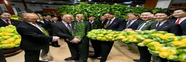 黄瓜视频荣获中国互联网协会创新应用奖，行业颁奖大会现场，主办方与获奖代表握手合影